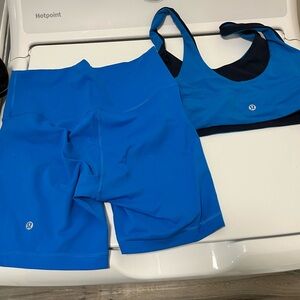 lululemon athletica Women's Blue Set